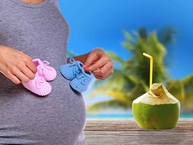 गर्भावस्था में नारियल पानी पोषण प्रदान करता है
